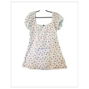 Gently Worn Floral Baby Doll FOREVER 21 Dress Size XL (BB0607)